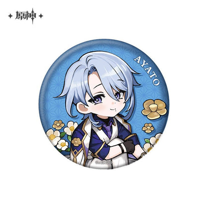 [OFFICIAL] Outing Party Theme Cute Character Badge and Keychain - Teyvat Tavern - Genshin Impact & Honkai Star Rail & 3Z Merch