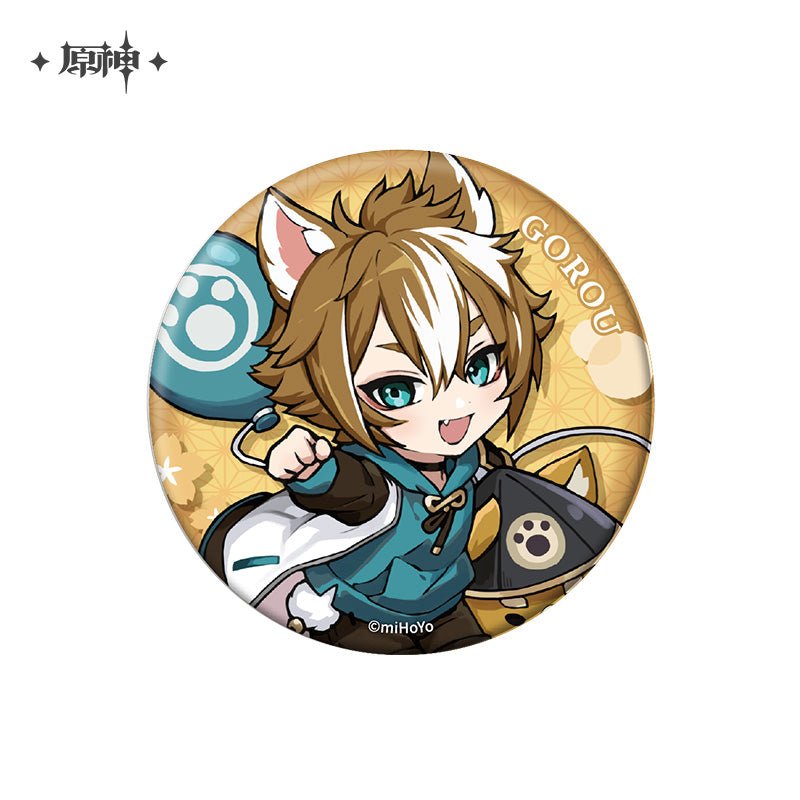 [OFFICIAL] Outing Party Theme Cute Character Badge and Keychain - Teyvat Tavern - Genshin Impact & Honkai Star Rail & 3Z Merch