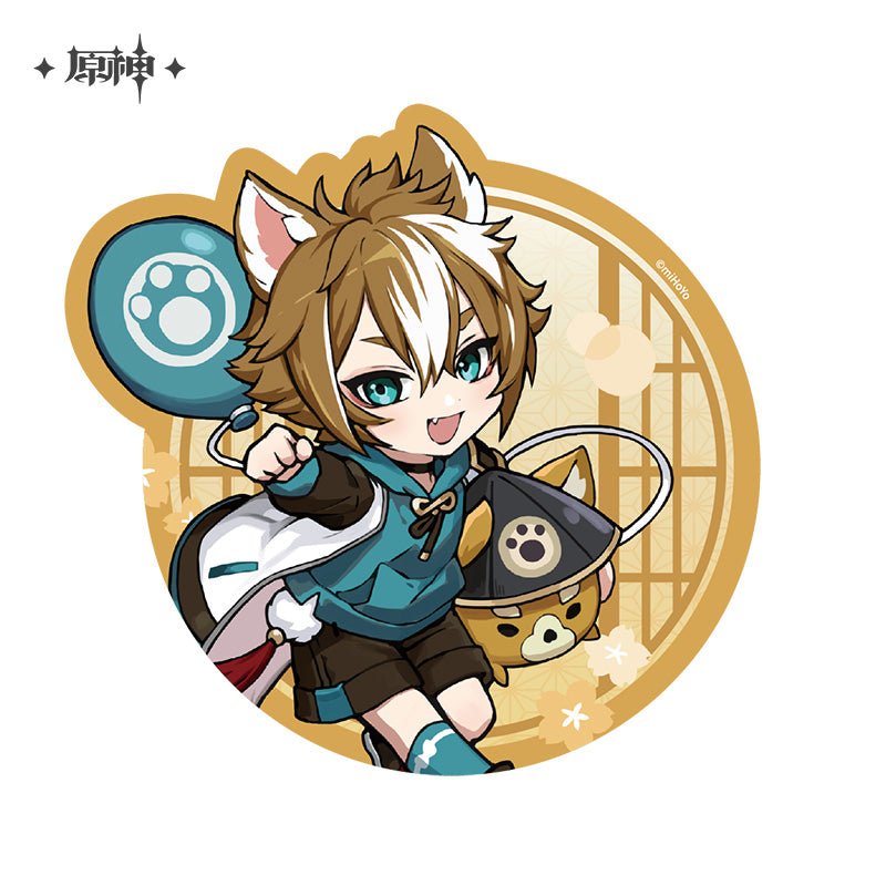 [OFFICIAL] Outing Party Theme Cute Character Mouse Pad - Teyvat Tavern - Genshin Impact & Honkai Star Rail & 3Z Merch