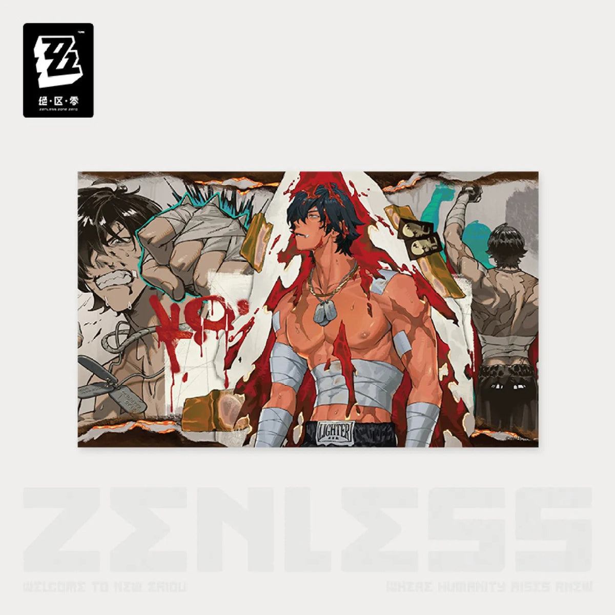 [OFFICIAL] Random Play Videotape Series Poster Vol.4 - Teyvat Tavern - Genshin Impact & Honkai Star Rail & 3Z Merch