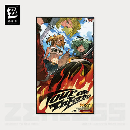 [OFFICIAL] Random Play Videotape Series Poster Vol.4 - Teyvat Tavern - Genshin Impact & Honkai Star Rail & 3Z Merch