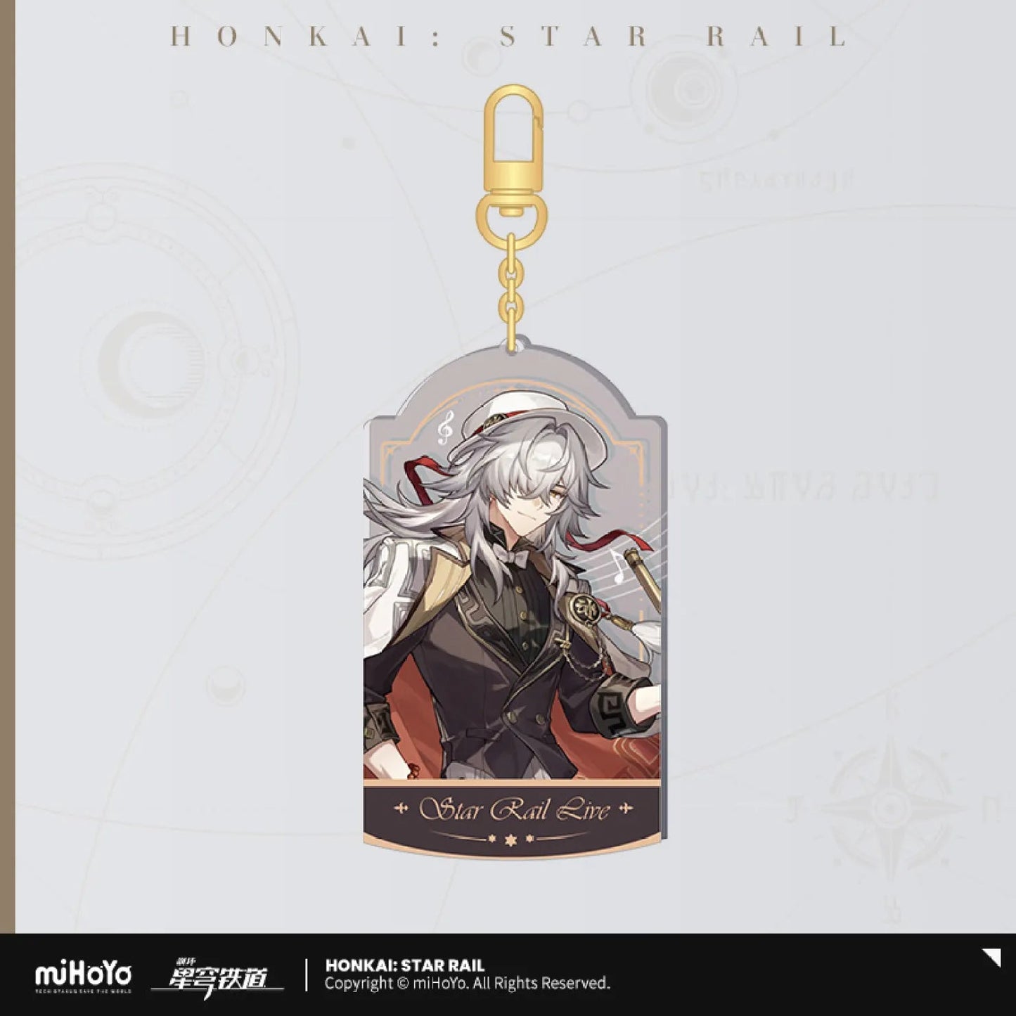 [OFFICIAL] Star Rail LIVE Series Acrylic Keychain - Teyvat Tavern - Genshin Impact & Honkai Star Rail & 3Z Merch