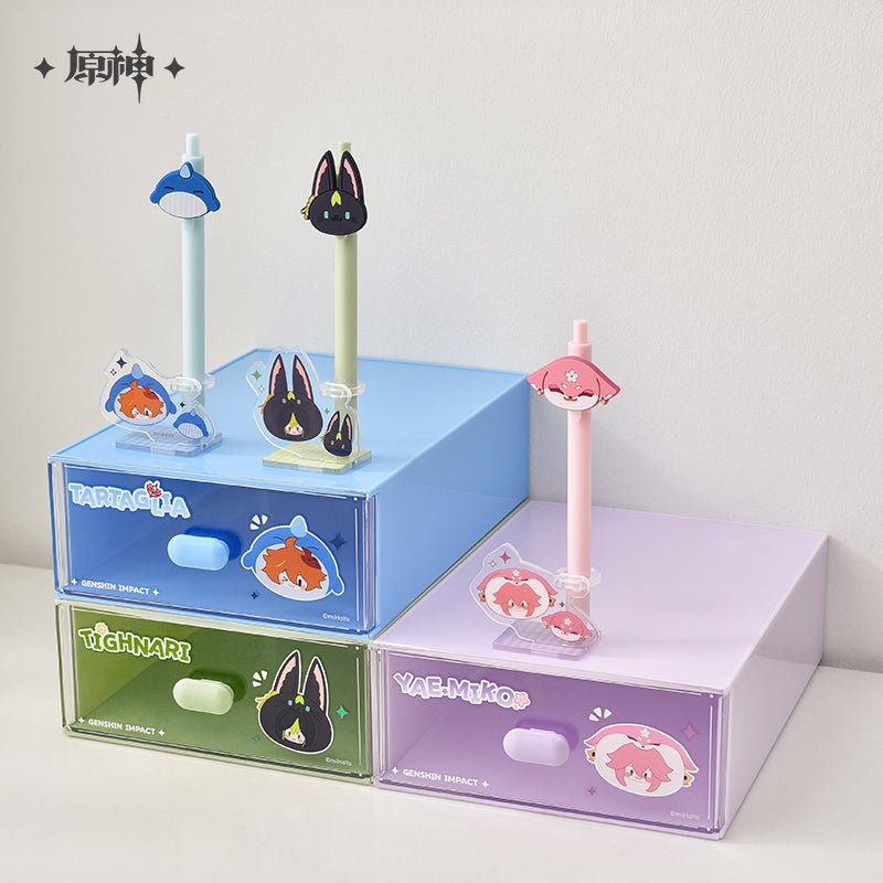 [OFFICIAL] Teyvat Zoo Series Desktop Storage Box - Teyvat Tavern - Genshin Impact & Honkai Star Rail & 3Z Merch