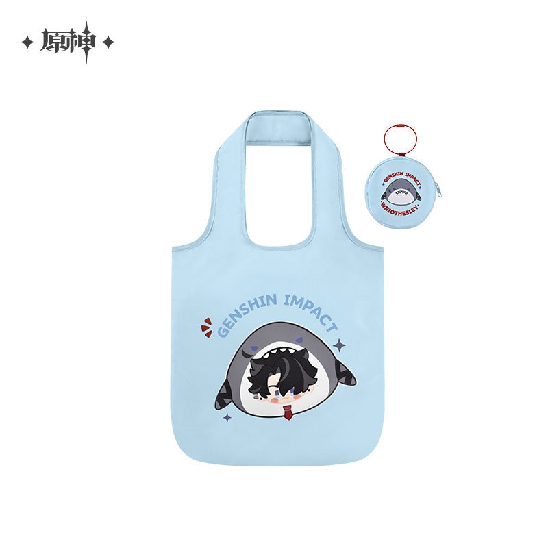 Genshin Impact Teyvat Zoo Series Folding Tote Bag With Coin Purse