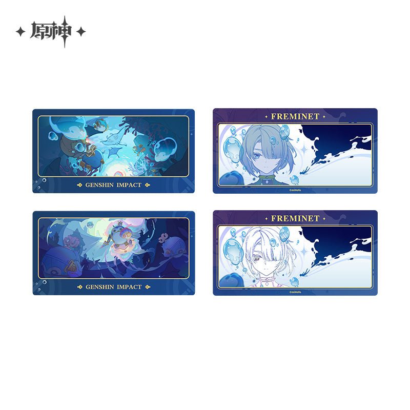 [OFFICIAL] Thelxie's Fantastic Adventures Series Freminet Badge / Pendant / Ornaments / Collection Card - Teyvat Tavern - Genshin Impact & Honkai Star Rail & 3Z Merch
