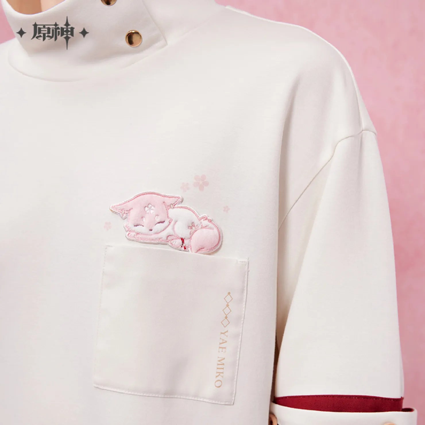 Genshin Impact Yae Miko Impression Series - Stand Collar Sweatshirt Genshin Impact Yae Miko Impression Series - Stand Collar Sweatshirt