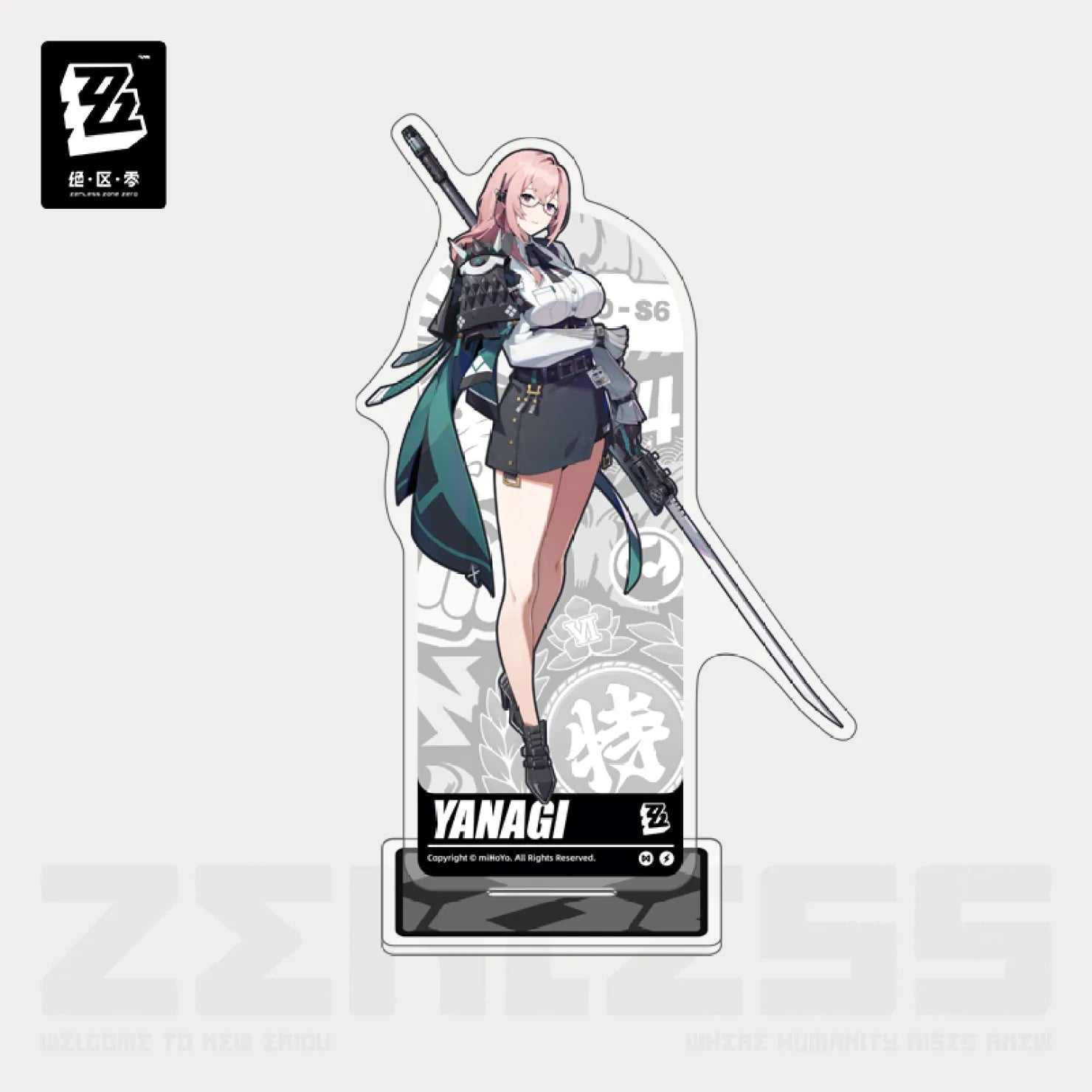 [OFFICIAL] Zenless Zone Zero Acrylic Stand Figure - Hollow Special Operations Section 6 - Teyvat Tavern - Genshin Impact & Honkai Star Rail & 3Z Merch