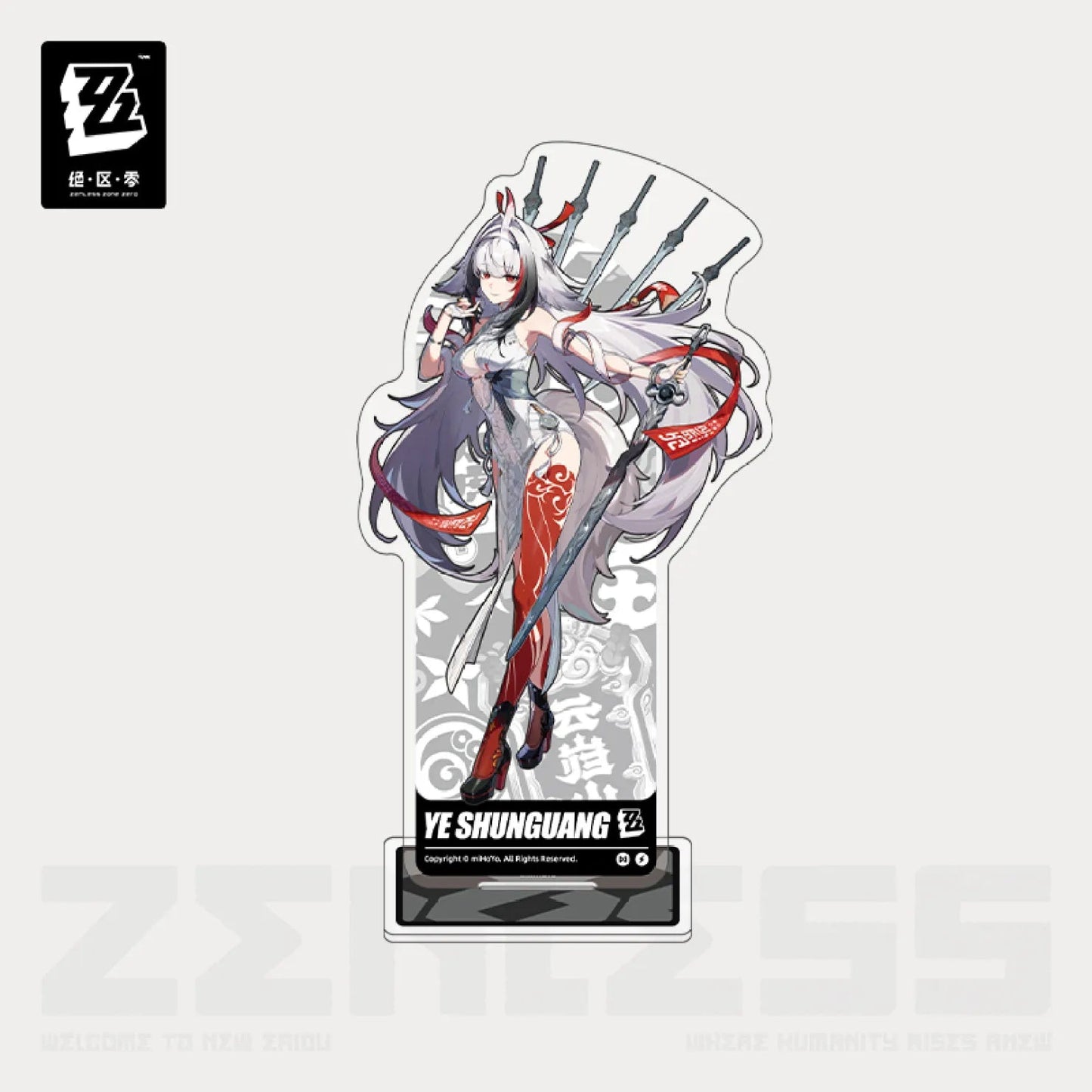 [OFFICIAL] Zenless Zone Zero Acrylic Stand Figure - Yunkui Summit - Teyvat Tavern - Genshin Impact & Honkai Star Rail & 3Z Merch