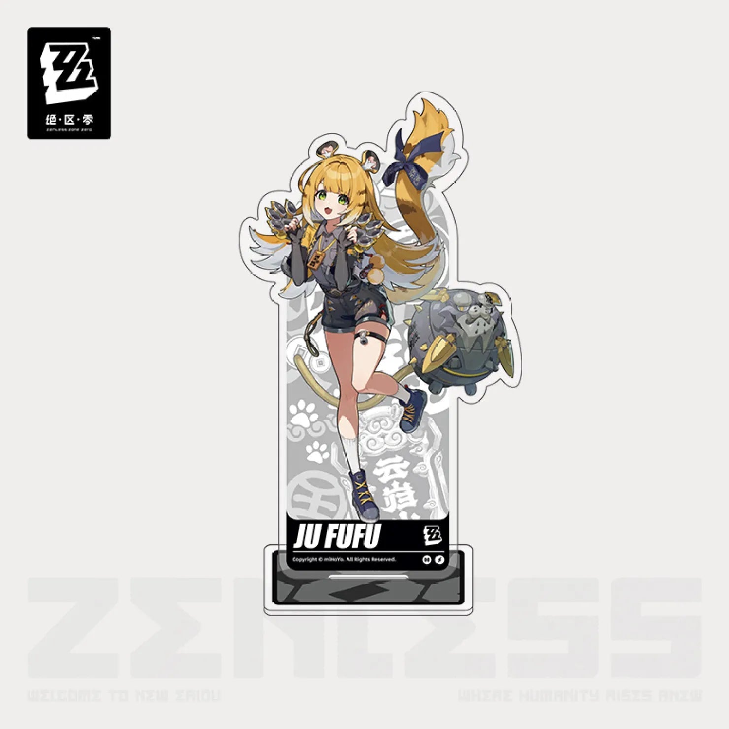 [OFFICIAL] Zenless Zone Zero Acrylic Stand Figure - Yunkui Summit - Teyvat Tavern - Genshin Impact & Honkai Star Rail & 3Z Merch