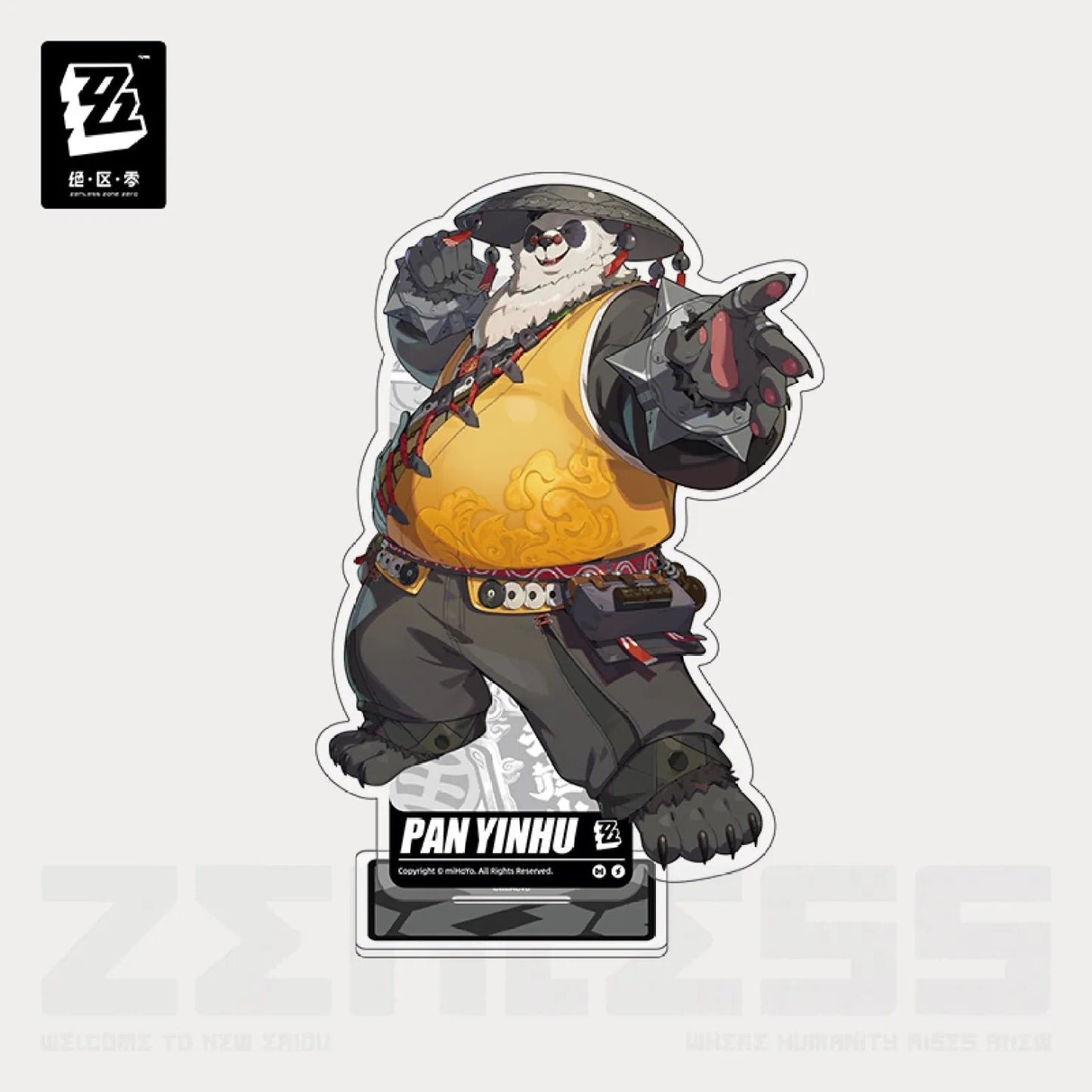 [OFFICIAL] Zenless Zone Zero Acrylic Stand Figure - Yunkui Summit - Teyvat Tavern - Genshin Impact & Honkai Star Rail & 3Z Merch