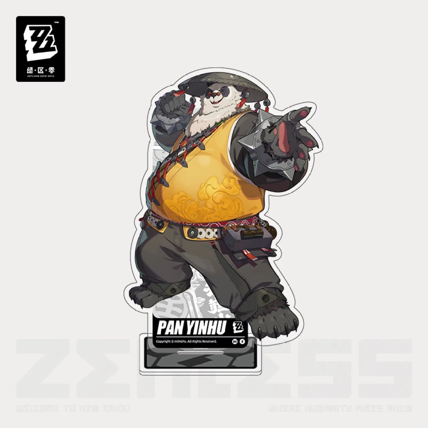 [OFFICIAL] Zenless Zone Zero Acrylic Stand Figure - Yunkui Summit - Teyvat Tavern - Genshin Impact & Honkai Star Rail & 3Z Merch