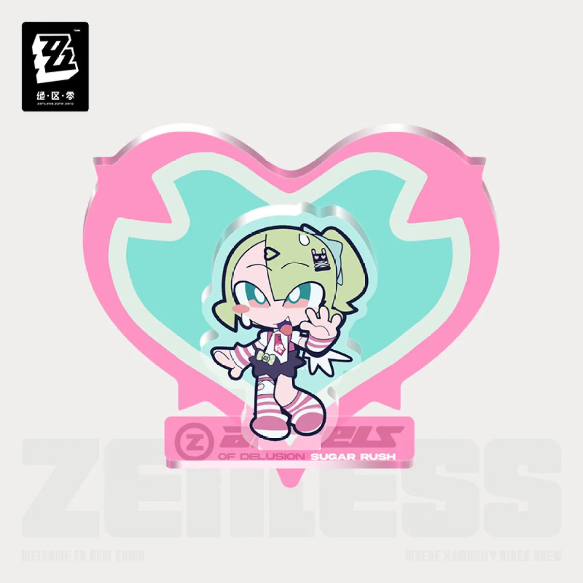 [OFFICIAL] Zenless Zone Zero Angels of Delusion Sugar Rush Series Chibi Fridge Magnet - Teyvat Tavern - Genshin Impact & Honkai Star Rail & 3Z Merch