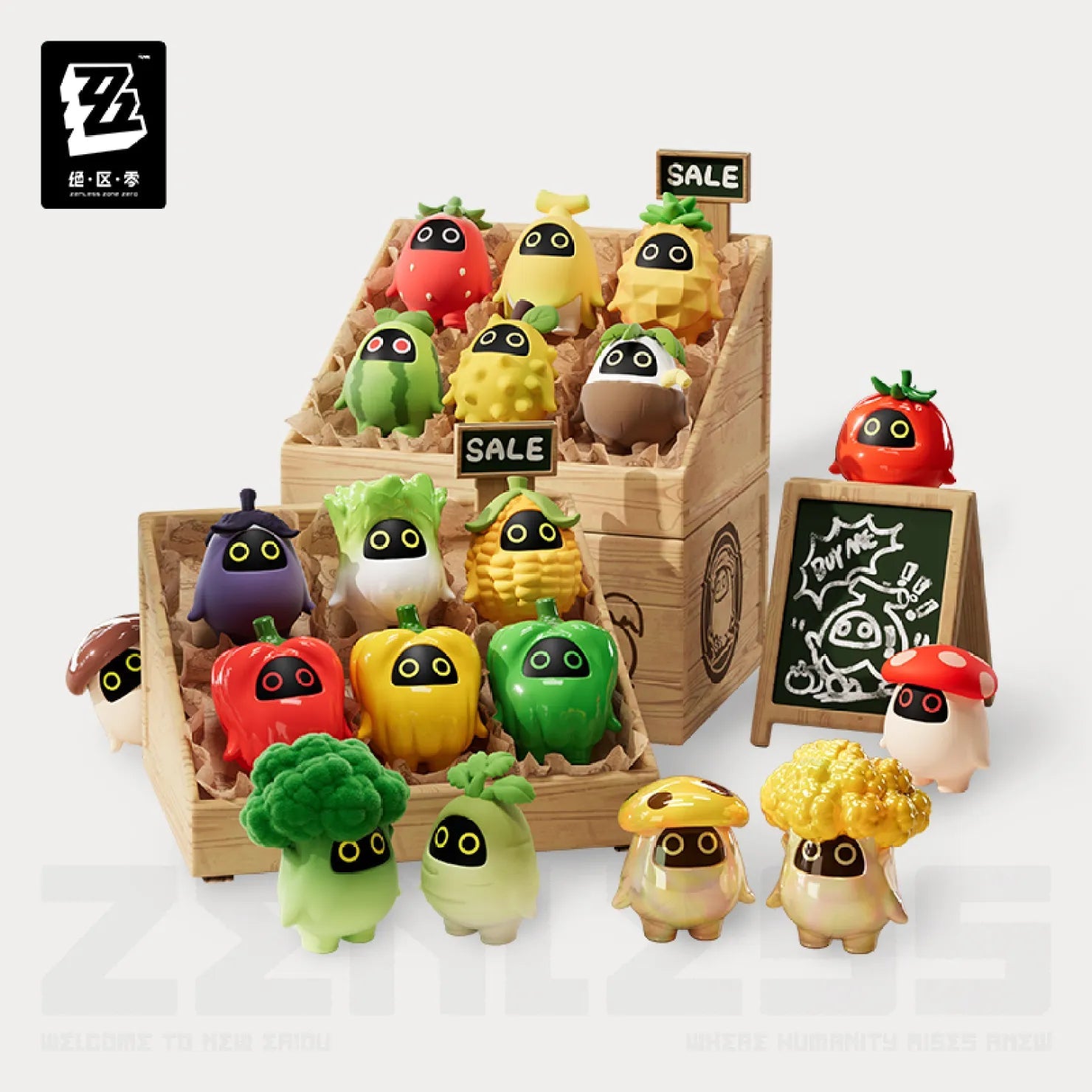 [OFFICIAL] Zenless Zone Zero Bangboo Garden Kingdom Mini Blind Box - Teyvat Tavern - Genshin Impact & Honkai Star Rail & 3Z Merch