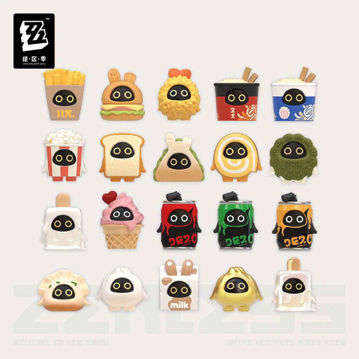 [OFFICIAL] Zenless Zone Zero Bangboo Kingdom Series Mini Figure Blind Box - Teyvat Tavern - Genshin Impact & Honkai Star Rail & 3Z Merch