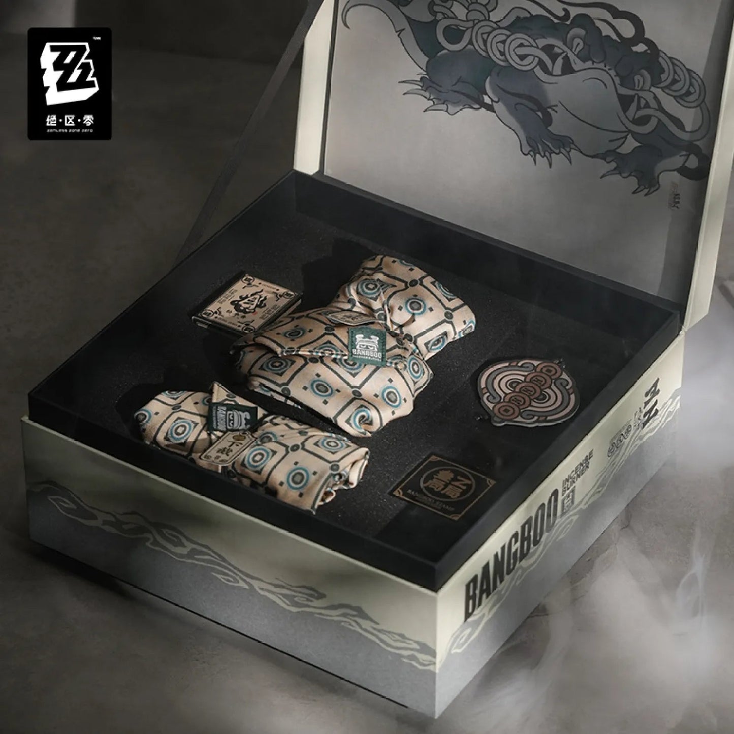 [OFFICIAL] Zenless Zone Zero "Be Rich" Bangboo Ceramic Incense Burner Gift Box - Teyvat Tavern - Genshin Impact & Honkai Star Rail & 3Z Merch