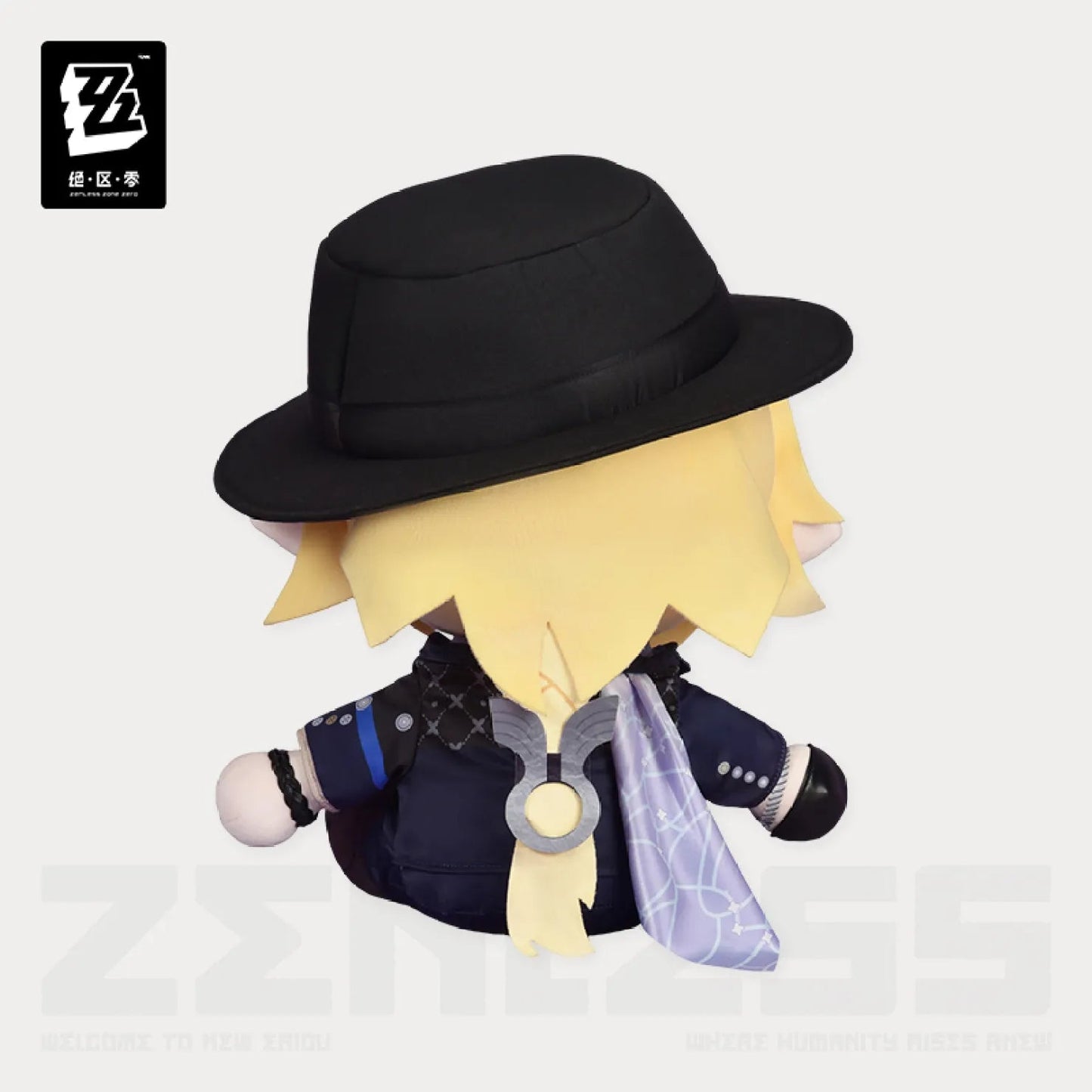[OFFICIAL] Zenless Zone Zero Biggie Agents 35cm Sitting Plush Doll - Mockingbird Hugo - Teyvat Tavern - Genshin Impact & Honkai Star Rail & 3Z Merch