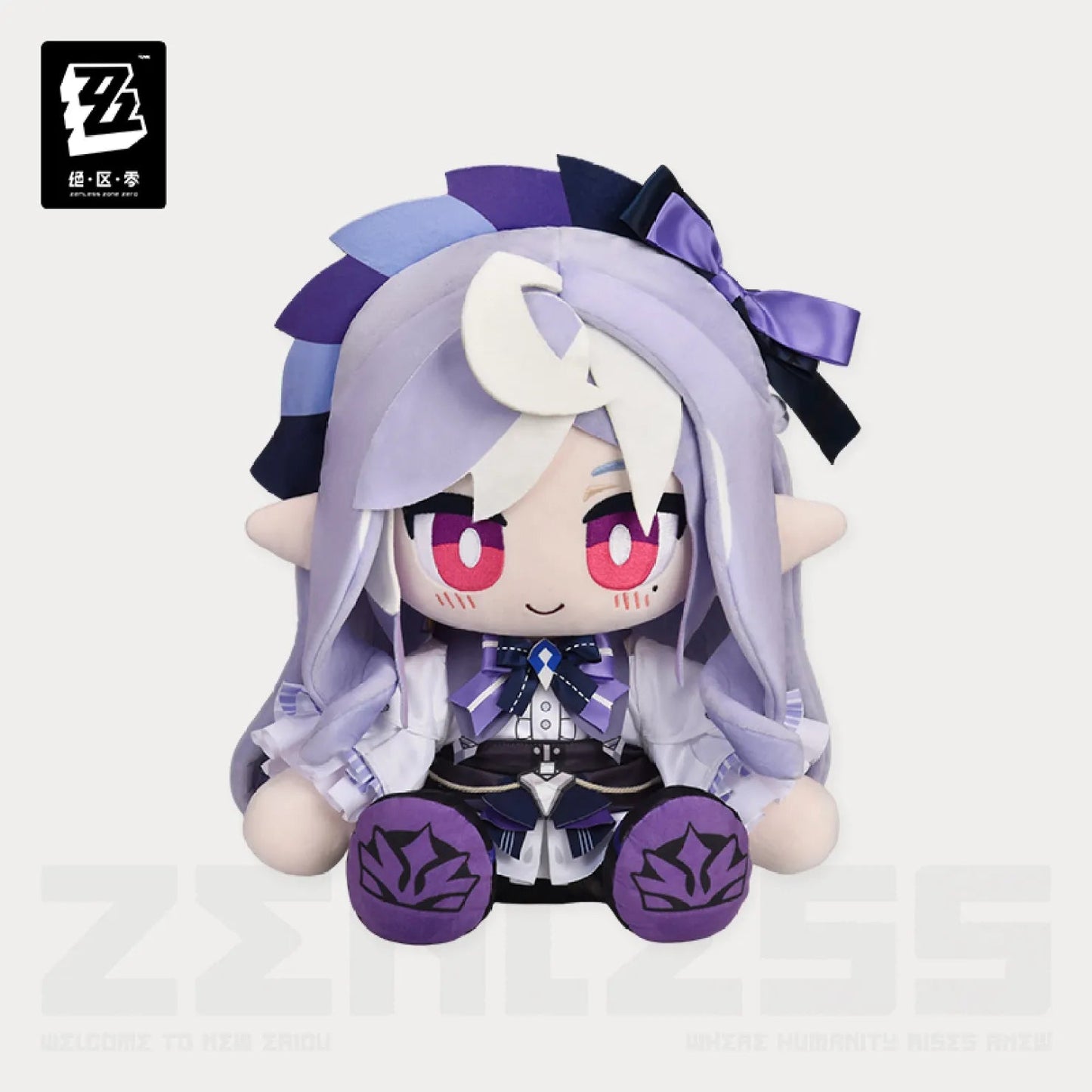 [OFFICIAL] Zenless Zone Zero Biggie Agents 35cm Sitting Plush Doll - Mockingbird Vivian - Teyvat Tavern - Genshin Impact & Honkai Star Rail & 3Z Merch