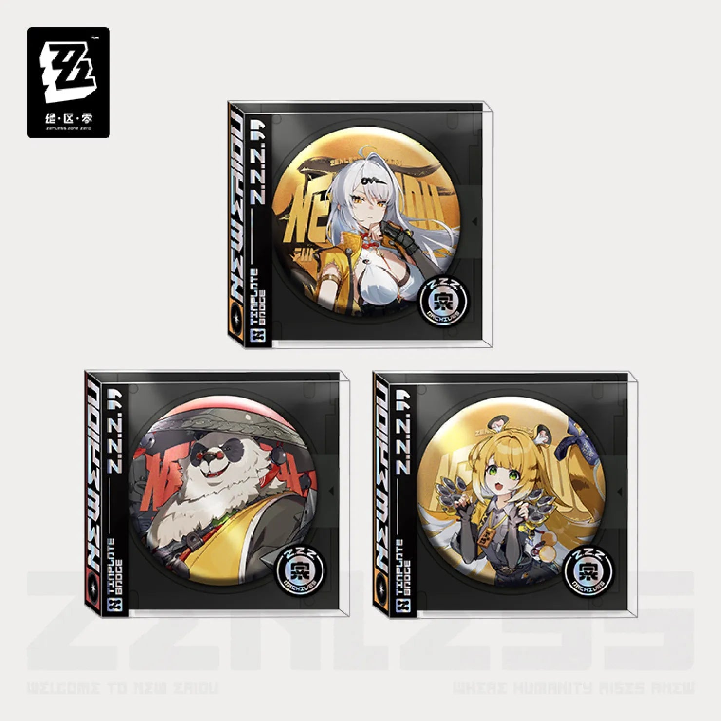 [OFFICIAL] Zenless Zone Zero Character Badge - Yunkui Summit - Teyvat Tavern - Genshin Impact & Honkai Star Rail & 3Z Merch