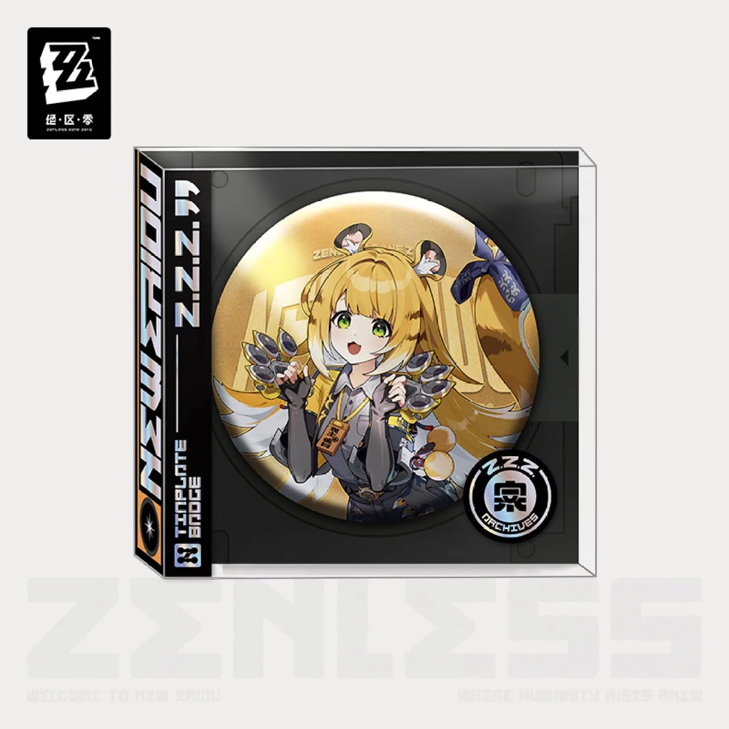 [OFFICIAL] Zenless Zone Zero Character Badge - Yunkui Summit - Teyvat Tavern - Genshin Impact & Honkai Star Rail & 3Z Merch