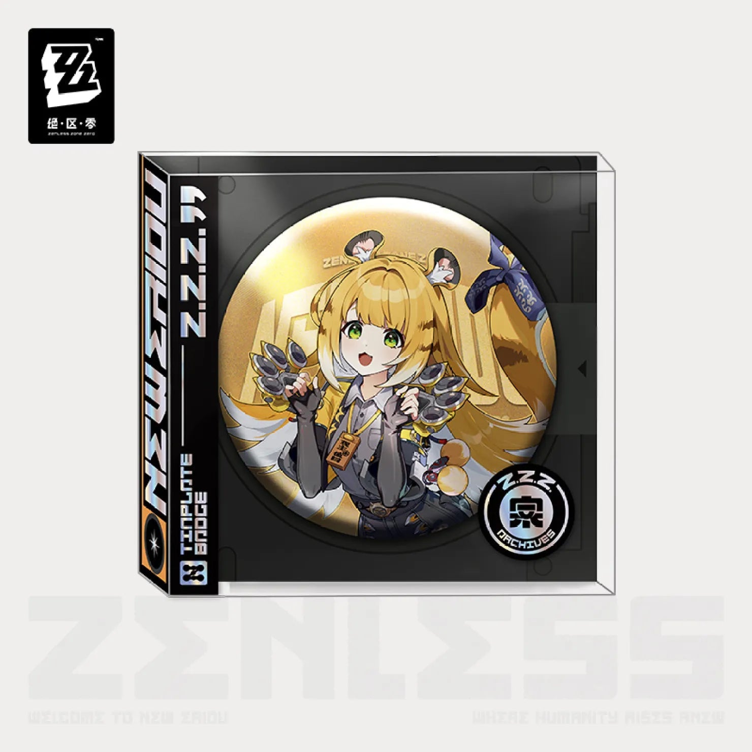 [OFFICIAL] Zenless Zone Zero Character Badge - Yunkui Summit - Teyvat Tavern - Genshin Impact & Honkai Star Rail & 3Z Merch