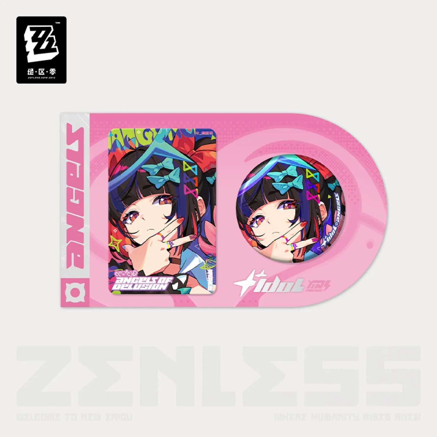 [OFFICIAL] Zenless Zone Zero Delusion Dreams Series Badge Collection Card Set - Teyvat Tavern - Genshin Impact & Honkai Star Rail & 3Z Merch