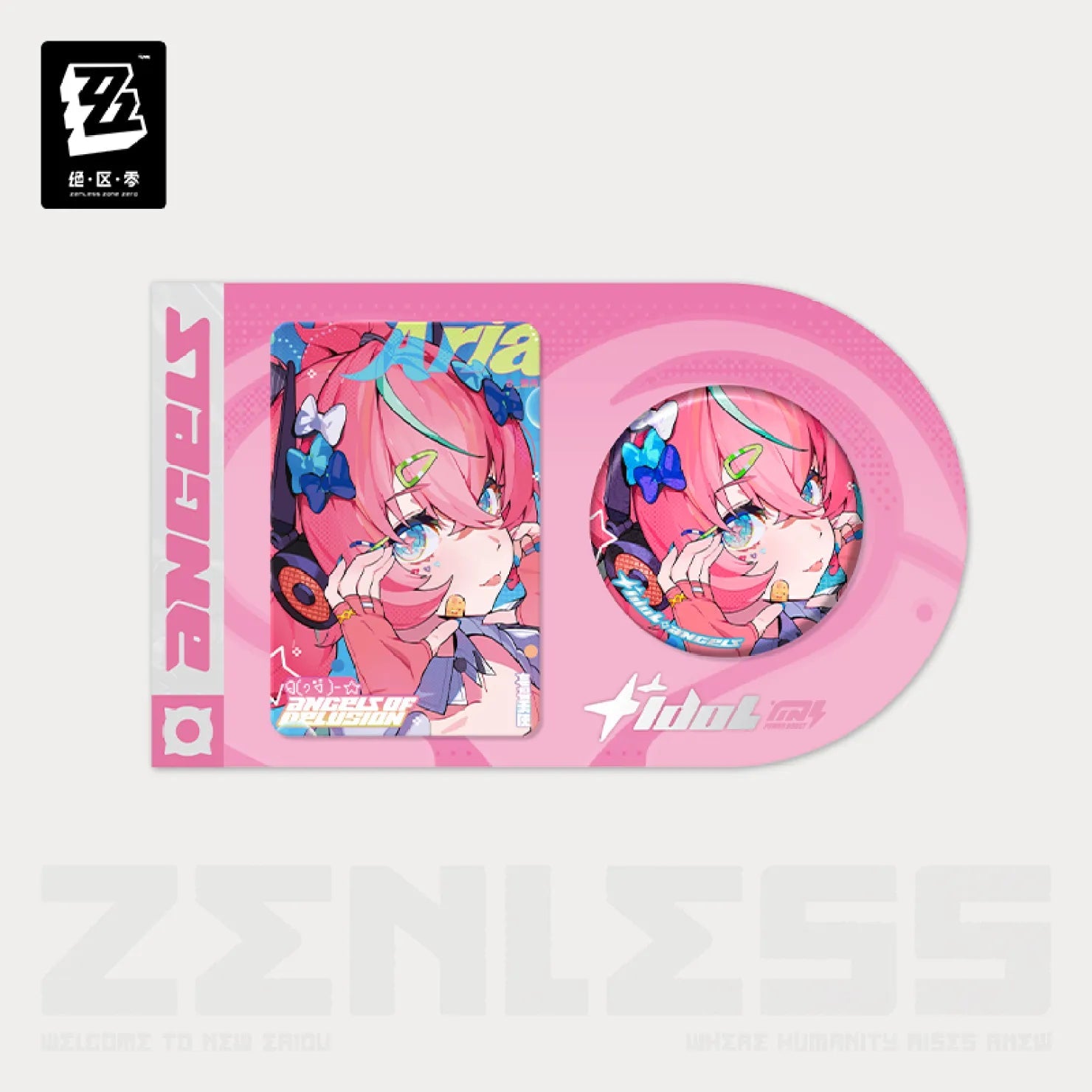 [OFFICIAL] Zenless Zone Zero Delusion Dreams Series Badge Collection Card Set - Teyvat Tavern - Genshin Impact & Honkai Star Rail & 3Z Merch