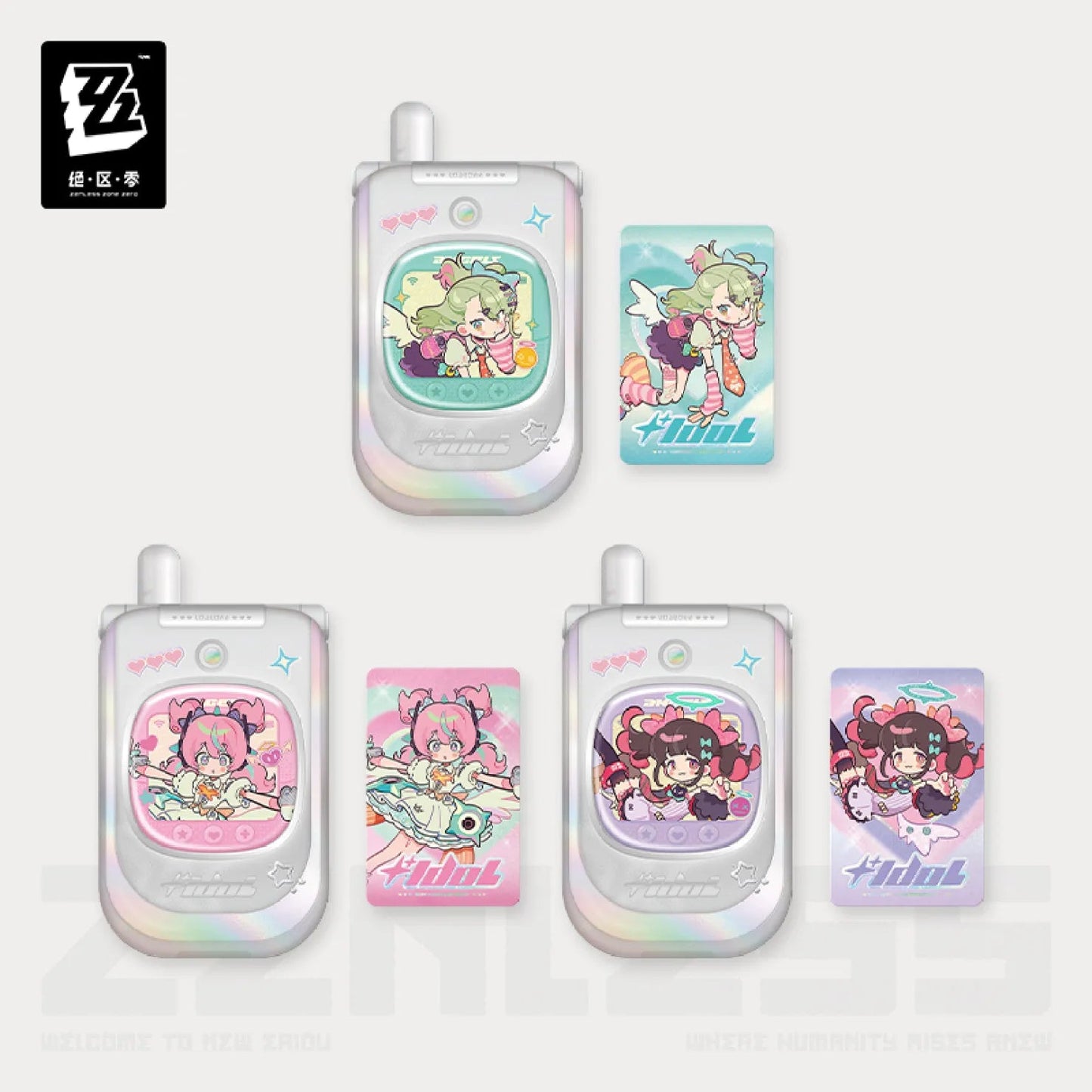 [OFFICIAL] Zenless Zone Zero Delusion Dreams Vol. 2 Badge Card Set - Teyvat Tavern - Genshin Impact & Honkai Star Rail & 3Z Merch