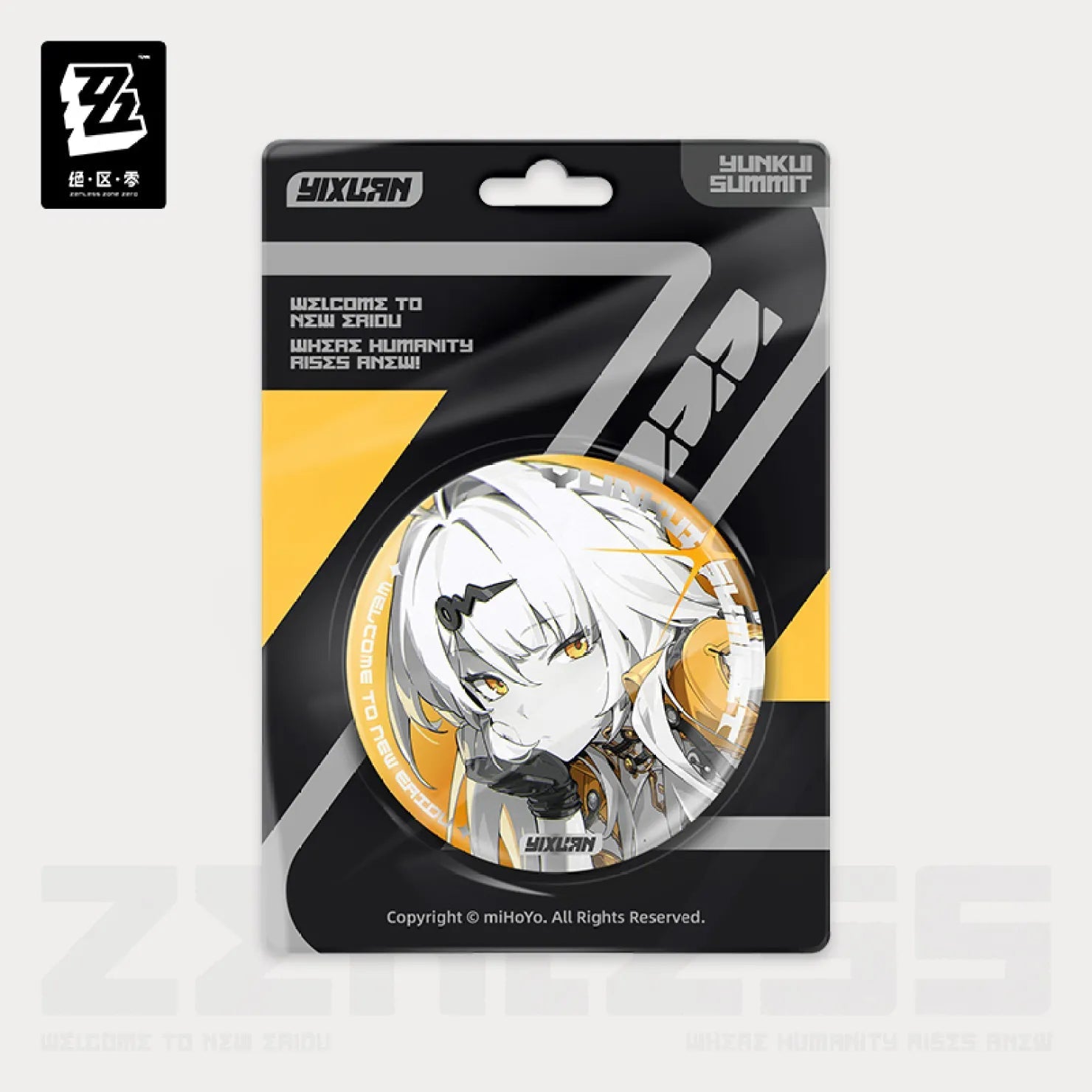 [OFFICIAL] Zenless Zone Zero Mindscape Cinema Series Reflective Badge - Yunkui Summit - Teyvat Tavern - Genshin Impact & Honkai Star Rail & 3Z Merch