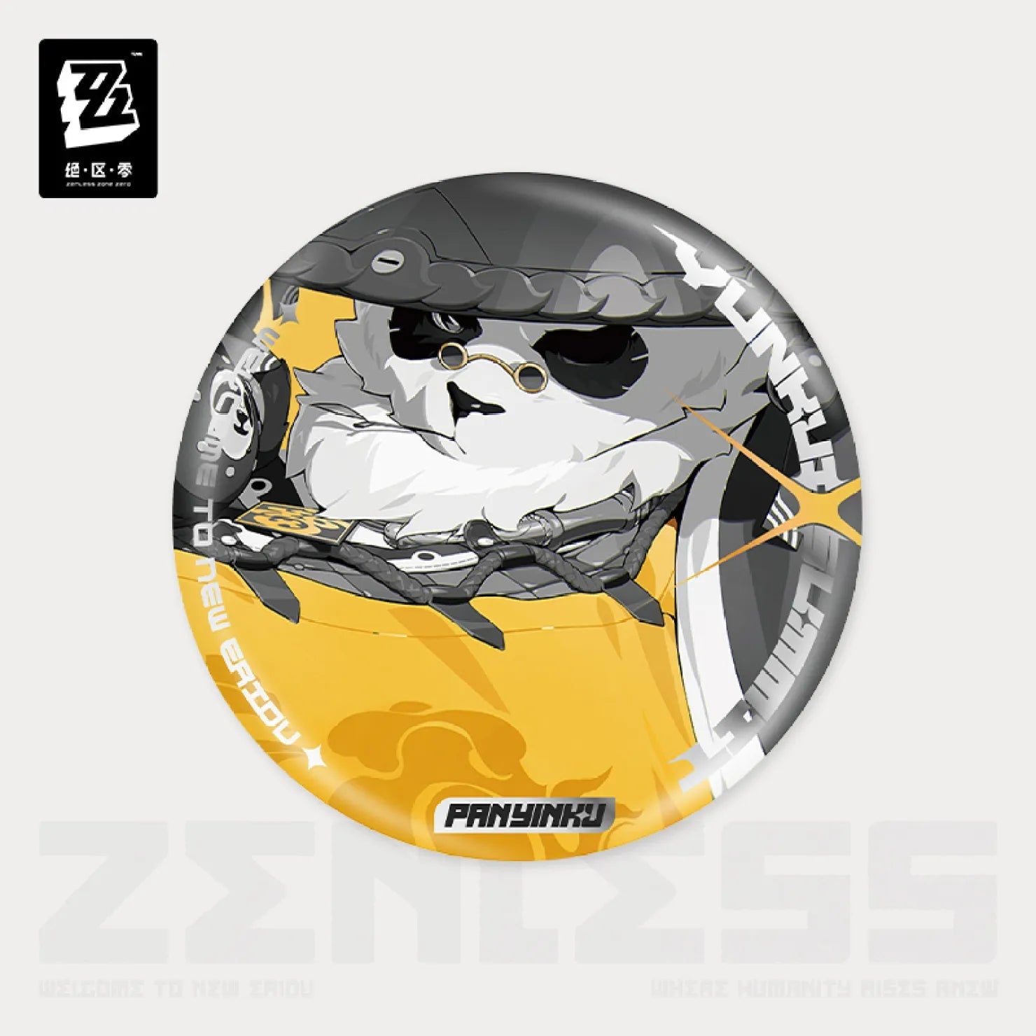 [OFFICIAL] Zenless Zone Zero Mindscape Cinema Series Reflective Badge - Yunkui Summit - Teyvat Tavern - Genshin Impact & Honkai Star Rail & 3Z Merch