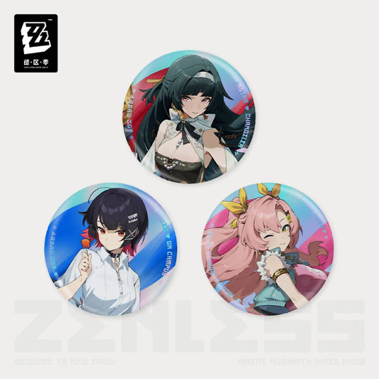 [OFFICIAL] Zenless Zone Zero New Eridu Fashion Series Badge - Teyvat Tavern - Genshin Impact & Honkai Star Rail & 3Z Merch