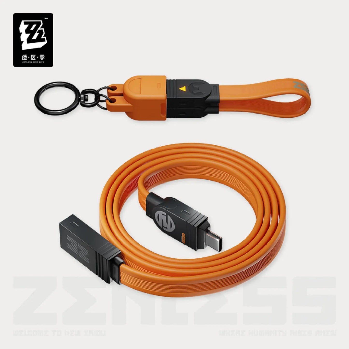 [OFFICIAL] Zenless Zone Zero Pro 240W Modular Fast Charging Cable - Teyvat Tavern - Genshin Impact & Honkai Star Rail & 3Z Merch