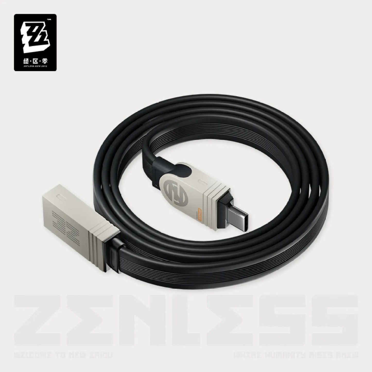 [OFFICIAL] Zenless Zone Zero Pro 240W Modular Fast Charging Cable - Teyvat Tavern - Genshin Impact & Honkai Star Rail & 3Z Merch