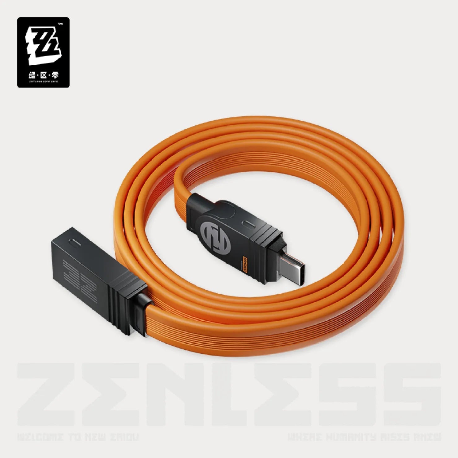 [OFFICIAL] Zenless Zone Zero Pro 240W Modular Fast Charging Cable - Teyvat Tavern - Genshin Impact & Honkai Star Rail & 3Z Merch