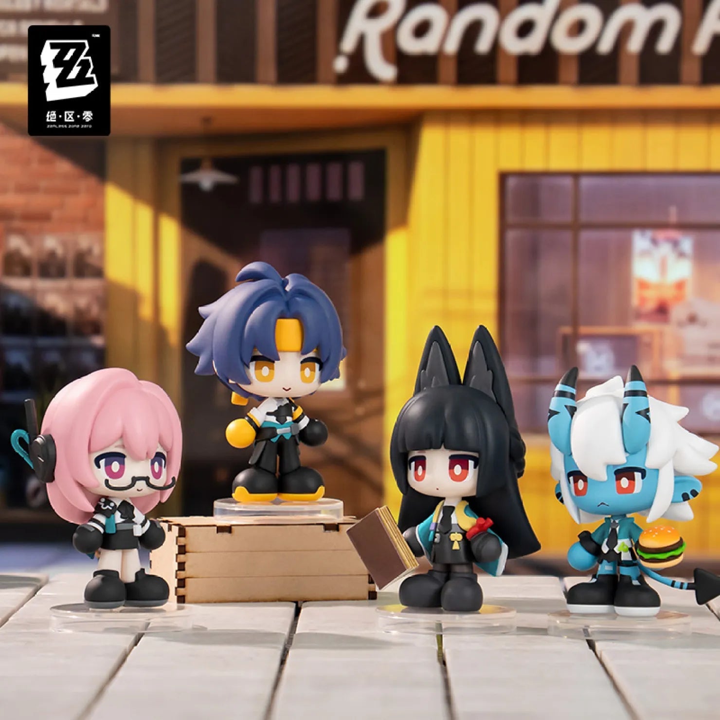 [OFFICIAL] Zenless Zone Zero Tiny Agents Series Chibi Figure Blind Box Vol.1 - Teyvat Tavern - Genshin Impact & Honkai Star Rail & 3Z Merch
