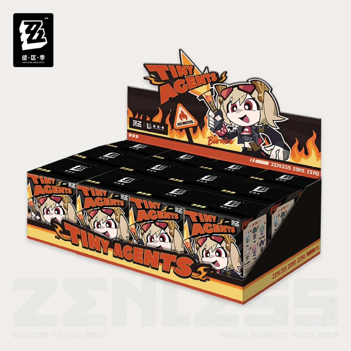 [OFFICIAL] Zenless Zone Zero Tiny Agents Series Chibi Figure Blind Box Vol.1 - Teyvat Tavern - Genshin Impact & Honkai Star Rail & 3Z Merch
