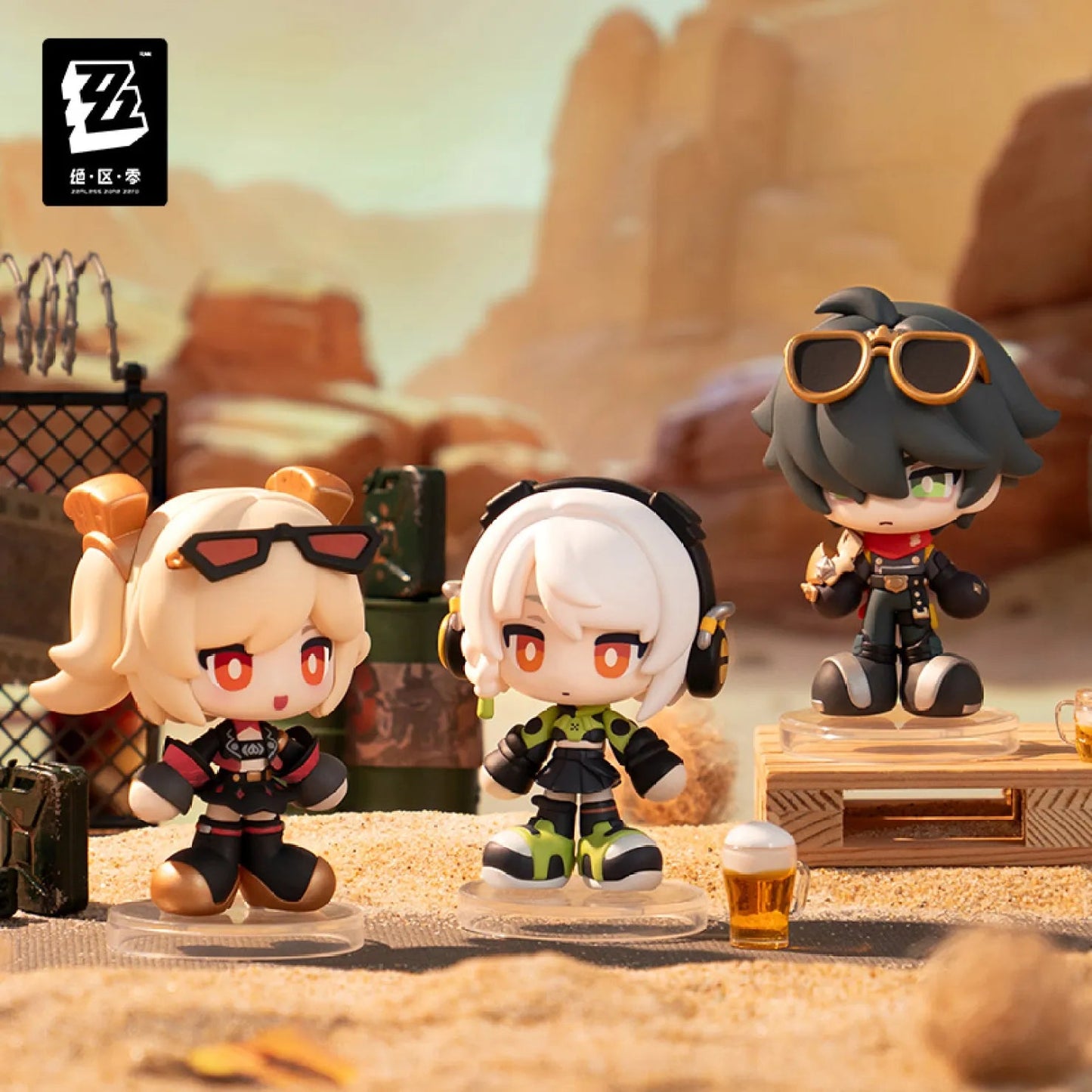 [OFFICIAL] Zenless Zone Zero Tiny Agents Series Chibi Figure Blind Box Vol.1 - Teyvat Tavern - Genshin Impact & Honkai Star Rail & 3Z Merch