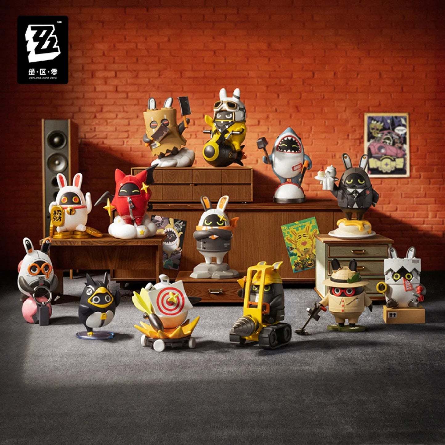 [OFFICIAL] Zenless Zone Zero x POP MART Bangboo Party Series Figure Blind Box - Teyvat Tavern - Genshin Impact & Honkai Star Rail & 3Z Merch