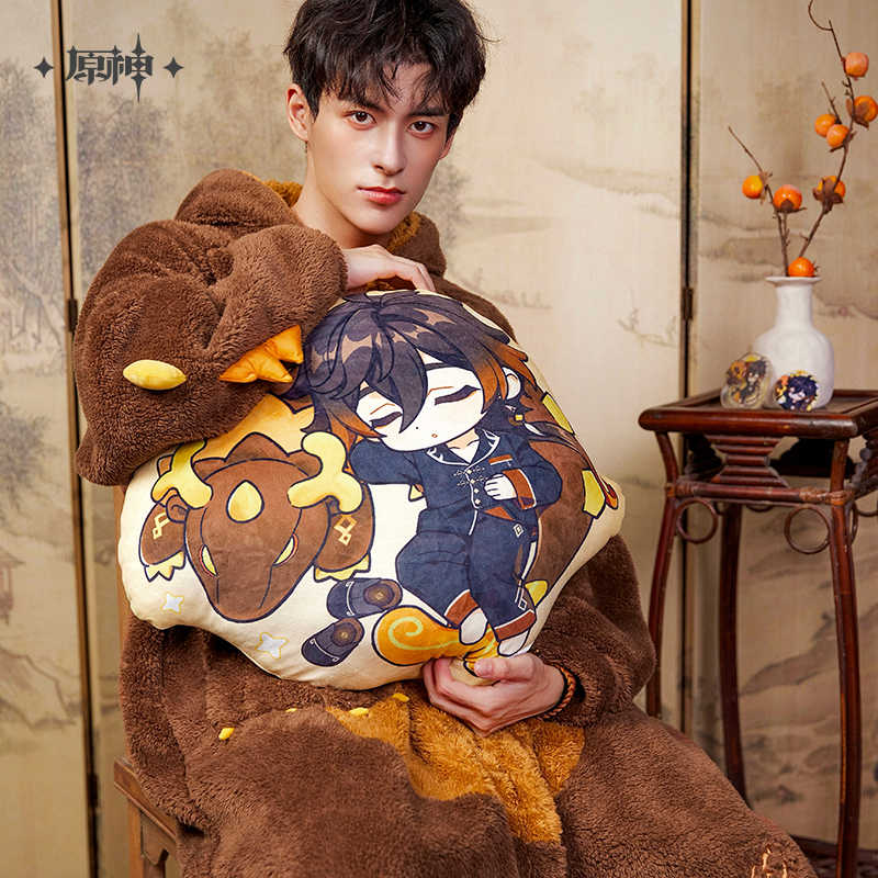 ジュノ　クッション Genshin Impact Zhongli Impression Homewear Series Rex Lapis Throw