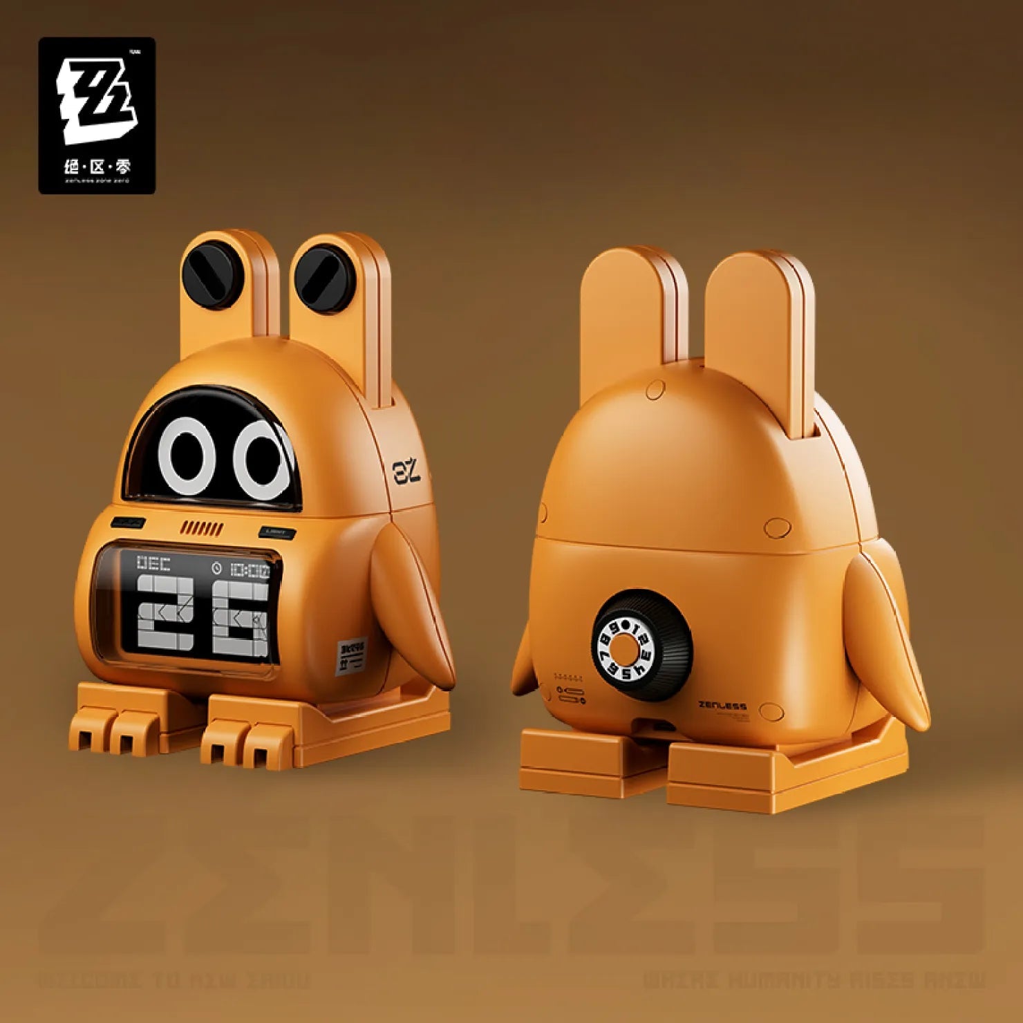 [OFFICIAL] ZZZ Bangboo Electronic Calendar Alarm Clock - Teyvat Tavern - Genshin Impact & Honkai Star Rail & 3Z Merch