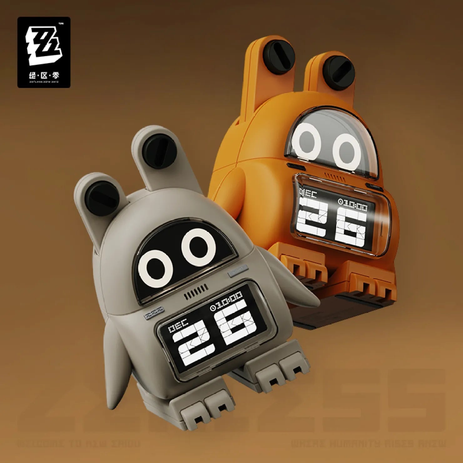 [OFFICIAL] ZZZ Bangboo Electronic Calendar Alarm Clock - Teyvat Tavern - Genshin Impact & Honkai Star Rail & 3Z Merch