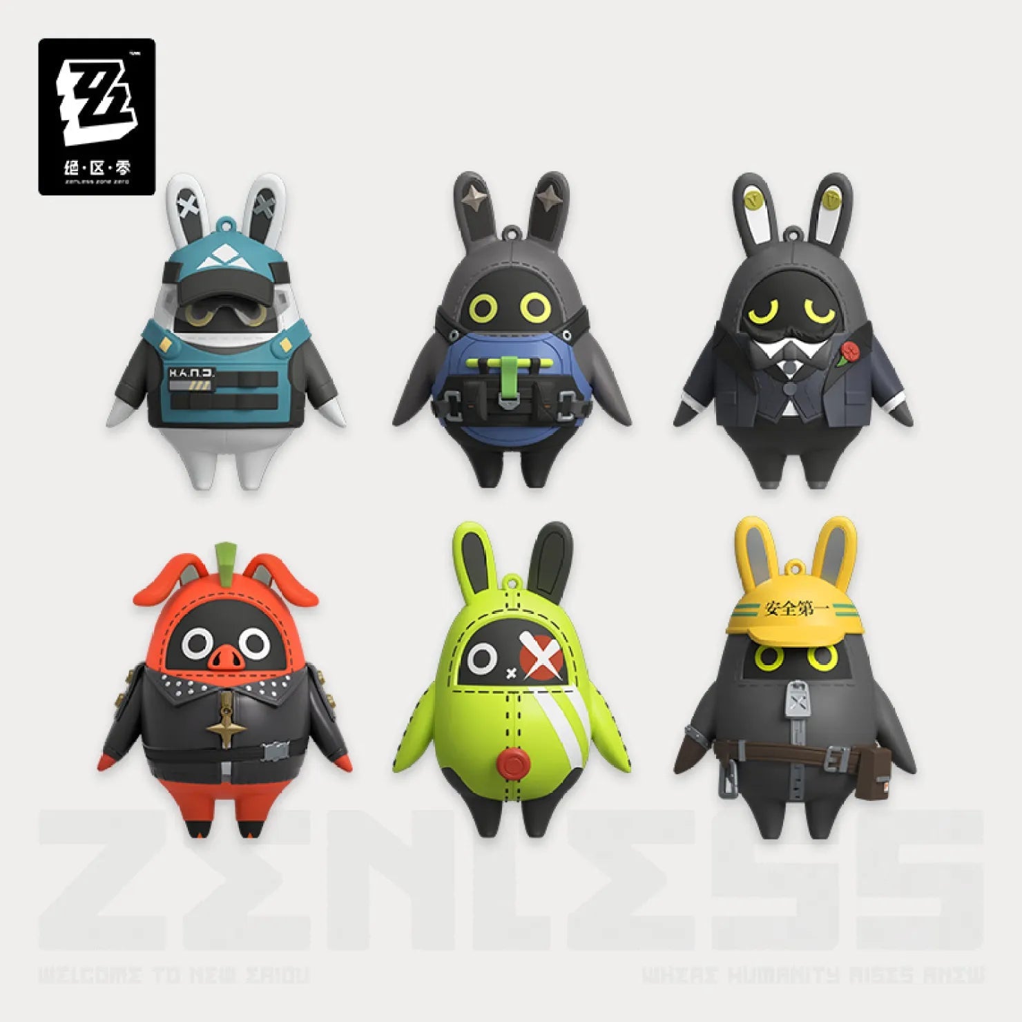 [OFFICIAL] ZZZ Bangboo Standee Series Figure Blind Box Vol.1 - Teyvat Tavern - Genshin Impact & Honkai Star Rail & 3Z Merch