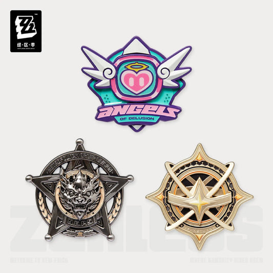 [OFFICIAL] ZZZ Faction Series Metal Badge Vol.5 - Teyvat Tavern - Genshin Impact & Honkai Star Rail & 3Z Merch