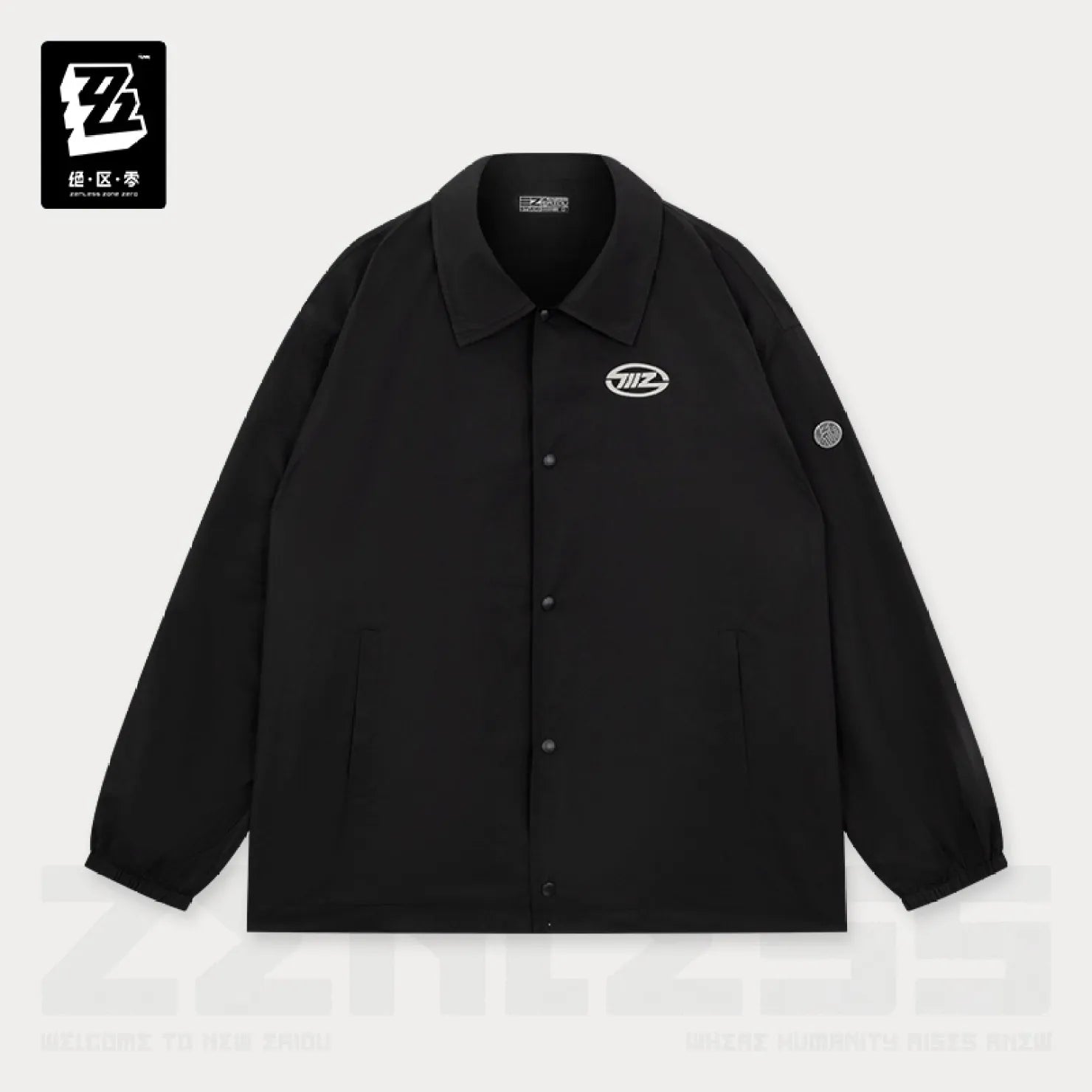 ZZZ STUDIO 2025 SS Collection Coach Jacket ZZZ STUDIO 2025 SS Collection Coach Jacket