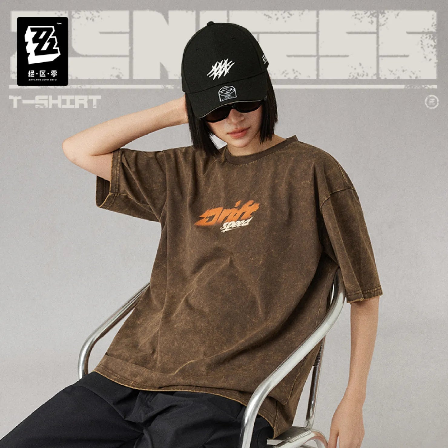 [OFFICIAL] ZZZ STUDIO 2026 SS Bangboo Drift Speed Series T Shirt - Teyvat Tavern - Genshin Impact & Honkai Star Rail & 3Z Merch