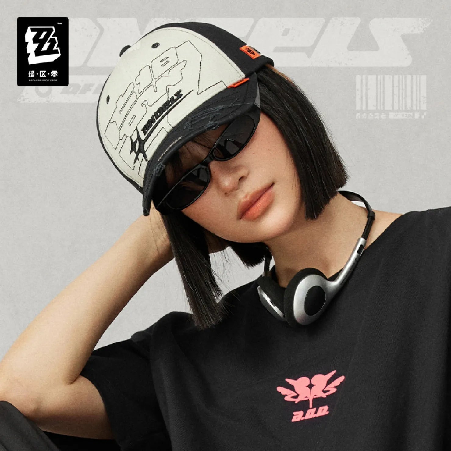 [OFFICIAL] ZZZ STUDIO Angels of Delusion Series Embroidered Baseball Cap - Teyvat Tavern - Genshin Impact & Honkai Star Rail & 3Z Merch