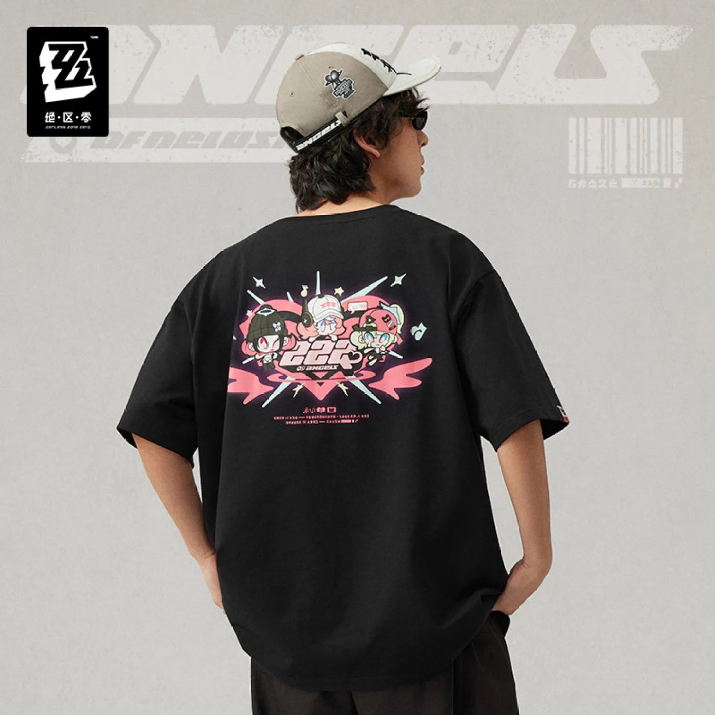 [OFFICIAL] ZZZ STUDIO Angels of Delusion Series T-Shirt - Teyvat Tavern - Genshin Impact & Honkai Star Rail & 3Z Merch