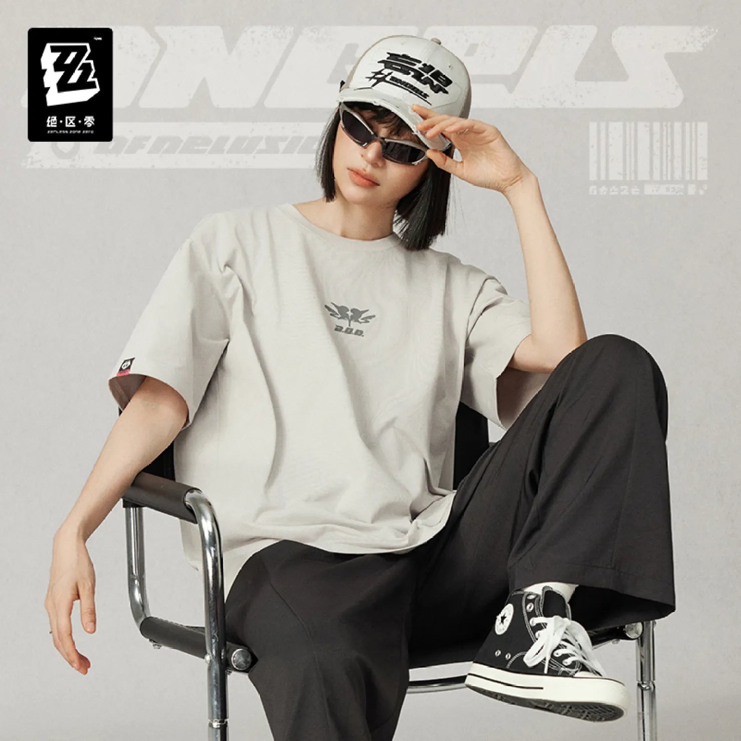 [OFFICIAL] ZZZ STUDIO Angels of Delusion Series T-Shirt - Teyvat Tavern - Genshin Impact & Honkai Star Rail & 3Z Merch