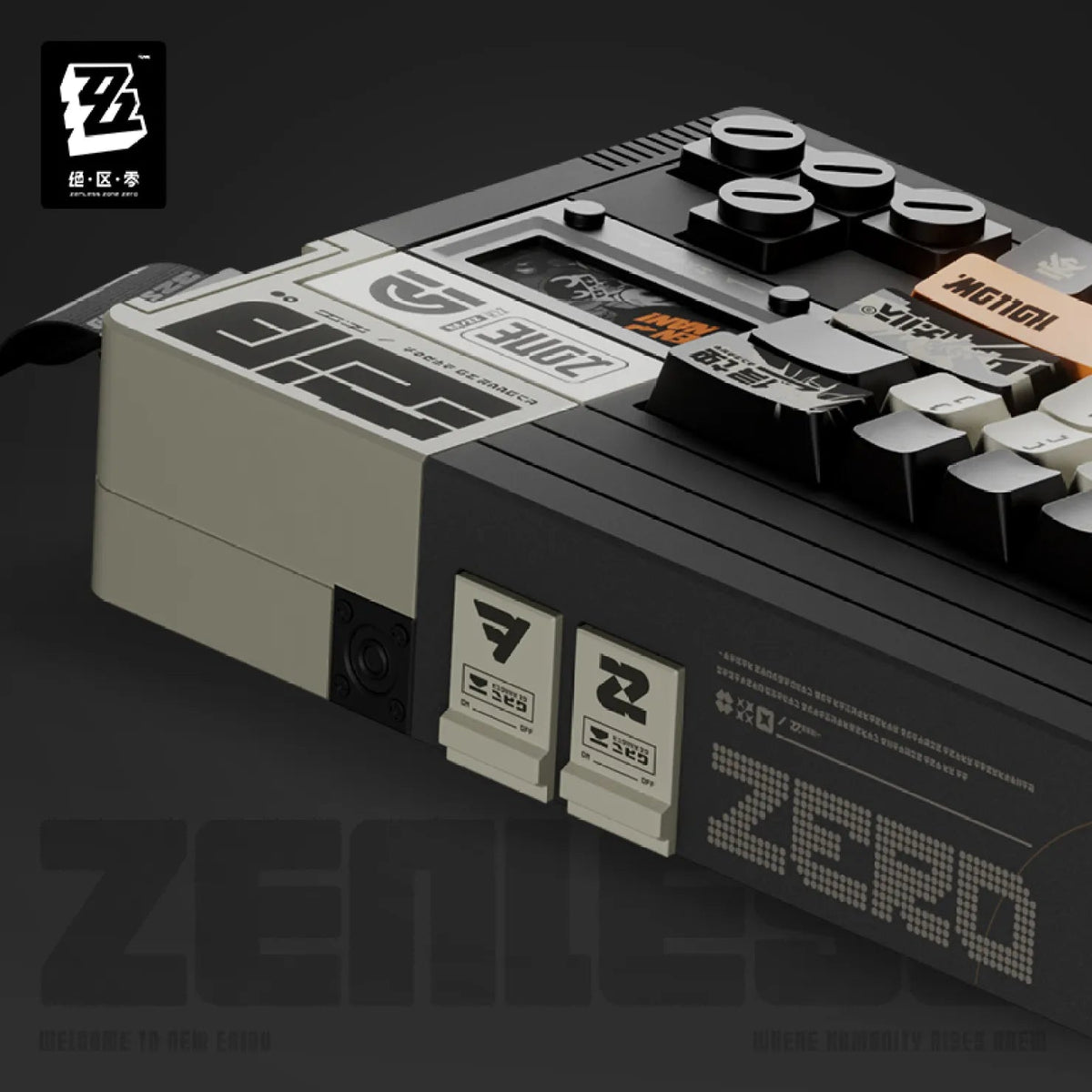 [OFFICIAL] ZZZ Tidal Noise Series Custom Decorative Tri-Mode Mechanical Keyboard - Teyvat Tavern - Genshin Impact & Honkai Star Rail & 3Z Merch