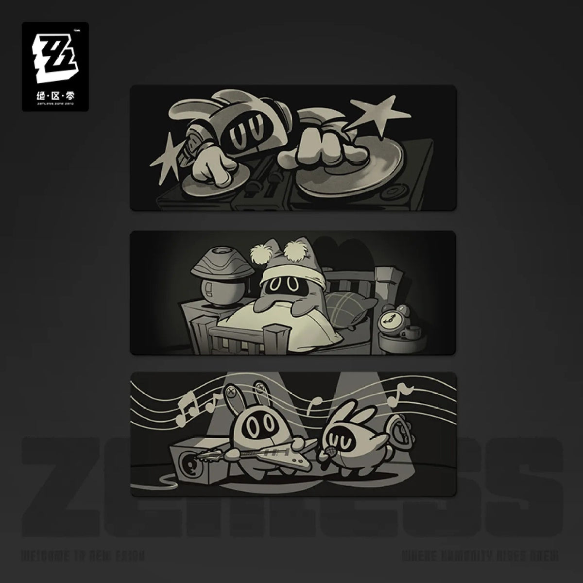 [OFFICIAL] ZZZ Tidal Noise Series Mechanical Keyboard Custom Decorative Accessories - Teyvat Tavern - Genshin Impact & Honkai Star Rail & 3Z Merch