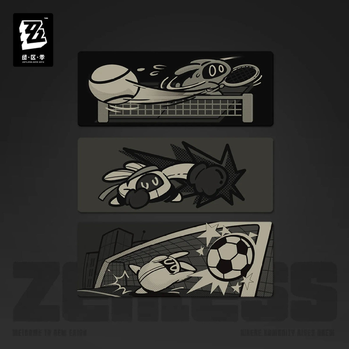 [OFFICIAL] ZZZ Tidal Noise Series Mechanical Keyboard Custom Decorative Accessories - Teyvat Tavern - Genshin Impact & Honkai Star Rail & 3Z Merch